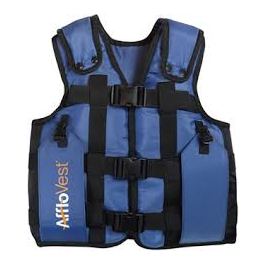 AFFLOVEST Chest Therapy Vest With Charger, Battery, Controller & Carry Case