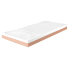 Alova 63 Viscoelastic Memory Foam Mattress Size: 195X87X14 Cm # WMA63