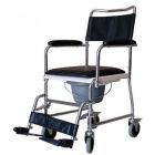 Buy Al Essa Tiltable Commode Chair Grey Online
