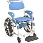 Buy Al Essa Aluminum Commode Chair With 22 Inch Rear Wheels Online