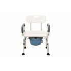 Buy Aluminum Shower Chair With Backrest and Armrest Online 