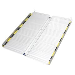 WONSH BI-FOLD MULTIFUCTION WHEELCHAIR RAMP-4 FEET # MR607M- 120CM