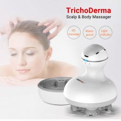 ROBOTOUCH Trichoderma 3D Scalp & Body Massager, Waterproof # HMTRDRWT