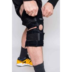 Xena Onyx Cool Cooling Compression Wrap for Knee, Black