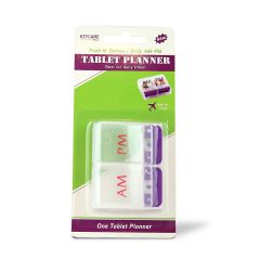 Ezycare Daily AM/PM Push N' Button Tablet Planner 17434