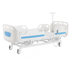 سرير  مستشفى كهربائي للكبار من شركة سيكانج، مزود بـ 3 مقابض مع مرتبة سرير وطاولة فوق السرير