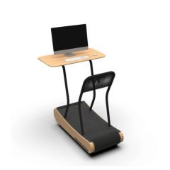 Walkolution Wanderlust  Manual Treadmill with Integrated Desk, width 77 cm