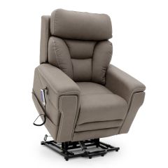 Alessa Lift & Recline Chair, Five Motor, Seat Width 55cm, Weight Capacity -180Kg (Brown) #JKY-004