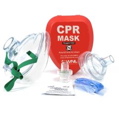 Al Essa Adult & Infant CPR Resuscitator Mask Combo Kit