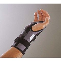 Thuasne Ligaflex Immo Classic Wrist Splint, Left, Black # 2435 02