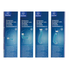 Thuasne Reusable Shower Cover for Arm, Pack of 3 pcs, Size 70 x 30 Cm # W1860001002