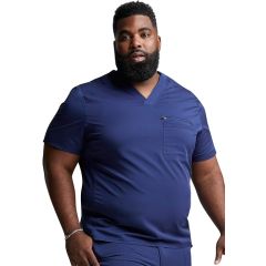 Dickies EDS Essentials Women's Scrub V-Neck Top DK615 - Navy Blue