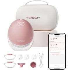 Momcozy Mobile Flow Single Breast Pump Hands Free M9