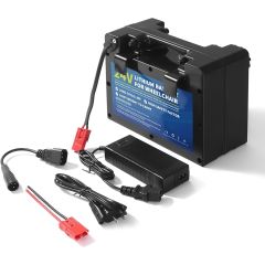 Wellca Carbon Fiber Power Wheelchair Lithium  Battery W5905 - 24V12Ah