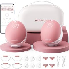 Momcozy Mobile Flow Double Breast Pump Hands Free M9