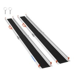Alessa Wonsh Two Section Telescopic Wheelchair Ramp-8 Feet (Pair) # Mr207-8 Feet