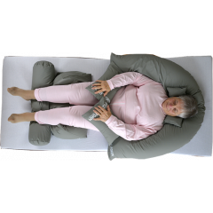 Buy Poz In Form Half Moon Cushion Online