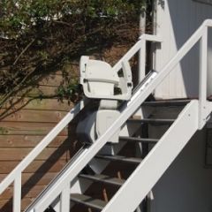 Buy Thyssen Levant Home Glide Outdoor Straight Stairlift Online
