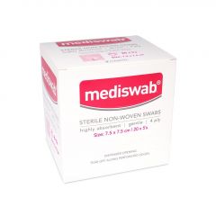 Shop Mediswab Sterile Non Woven Swabs Online in Kuwait