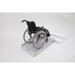 Wonsh Bi-Fold Deluxe Aluminum Wheelchair Ramp-8 Feet # Mr407-8