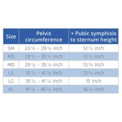 Thuasne Dorso Rigid 35 High Back Belt White - # 089001