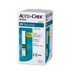 Buy Accu Chek Active 25 Glucometer Strips Online in Kuwait