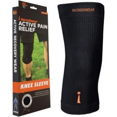 Incrediwear  Knee Sleeve Therapeutic Fabric With Germanium, Black