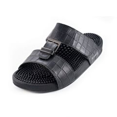 Kenkoh Sandal Male-Musashi Elegance Black
