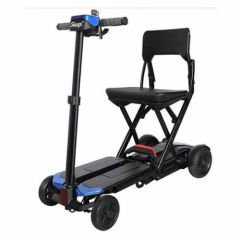 Shop AlEssa Medical Solax Maleta Lightest Automatic Folding Scooter-Blue Online