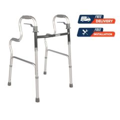 Buy Al Essa Walker Without Wheel Aluminium Online