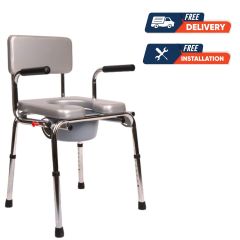 Buy Al Essa Steel Commode Chair Online