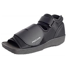 Procare Squared Toe Post-Op Shoe, Black, Small # 79-81233