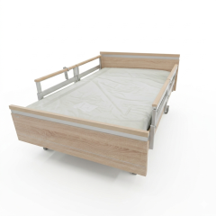 Shop Aura Low Care Bed with Integrated Back Extension, Bardolino Oak Décor, Sleeping Surface Online