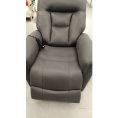 Alessa Lift & Recline Chair, Dual Motor, Seat Width 52*48 cm, Weight Capacity 180Kg (Grey) 