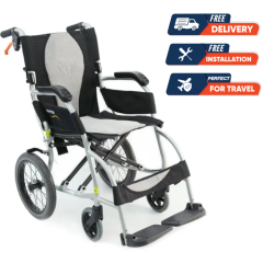 كرما إرجو خفيف كرسي متحرك للسفر - 8.5 كجم وزن خفيف