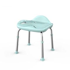 Alessa Shower Stool, Aluminium, Height Adjustable - (KY-1219)