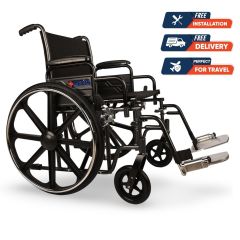 Merits M473 Bariatric Steel Wheelchair
