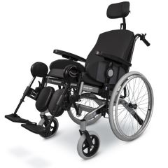 MEYRA Solero Light 9.072 Reclining Backrest Special Feature Wheelchair, 24 Inch Rear Wheels