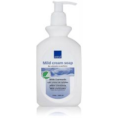 Abena Mild Cream Soap Colorant and Fragrance Free,