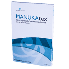 Manukamed Manukatex Honey Impregnated Non-Adherent Wound Dressing Pad  Packet Of 10