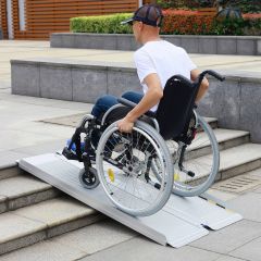 Buy Al Essa Bi-Fold Aluminium Wheelchair Ramp Online