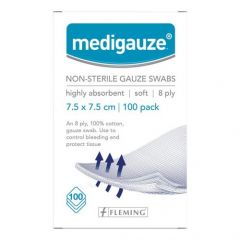 Shop Medigauze Non Sterile Gauze Swabs Online in Kuwait