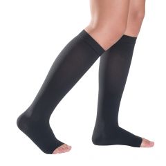 Sigvaris TFS AD CL.2 Below Knee Open Toe Compression Stockings, Pair