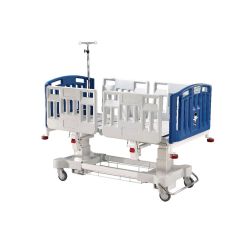 Kenmak Electric Child Bed (4 Motors+Central Locking Casters) With Mattress (Pu Cover) # BambiFalse/K090-P