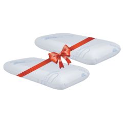 Soft Life Memory Foam 2 Pcs Bundle With Gel Pillow