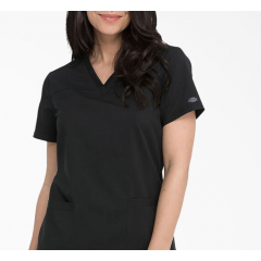 Shop Dickies Balance Contemporary Fit Scrubs V-Neck Top for Women Online