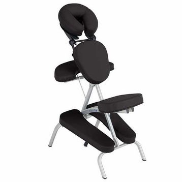 Earthlite Vortex Portable Massage Chair Package Black 081511005