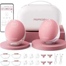 Momcozy Mobile Flow Double Breast Pump Hands Free M9