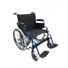 Buy Al Essa Standard Steel Wheelchair, 24 Inch Solid Spoke Wheel Online