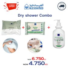 Dry  Shower Pack 3 in 1 